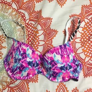 PINK push-up bra!